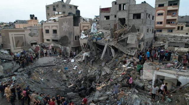 200 Days of Genocide: Israeli forces target Gaza beaches as warplanes continue bombing areas