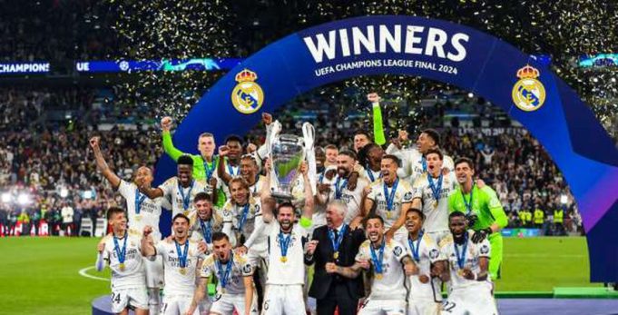 ريال مدريد يُتوّج ملكًا لأوروبا للمرة الخامسة عشرة