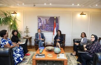 Dr. Rania A. Al-Mashat, Welcomes New USAID Director in Egypt. Dr. Rania A. Al-Mashat, Welcomes New USAID Director in Egypt.