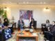 Dr. Rania A. Al-Mashat, Welcomes New USAID Director in Egypt. Dr. Rania A. Al-Mashat, Welcomes New USAID Director in Egypt.
