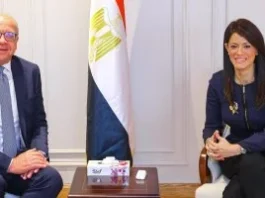 الدكتورة رانيا المشاط تستقبل نائب رئيس مجلس إدارة البنك لمناقشة دور البنك في دعم جهود الدولة التنموية