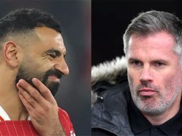 بسبب محمد صلاح.. كاراجر ينفعل على مشجع لـ ليفربول: اخرس يا مهرج