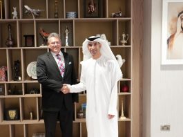 HE Al Zeyoudi welcomes EU Trade Commissioner Maroš Šefčovič to the UAE for CEPA Talks
