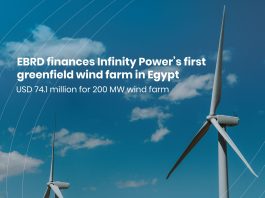 EBRD finances Infinity Power’s first greenfield wind farm in Egypt
