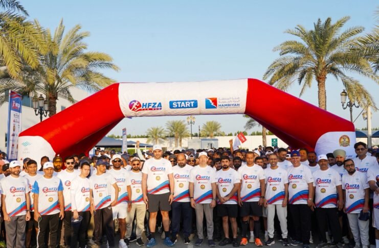HFZA Brings Together over 1,700 Employees and Investors in High-Energy Fun Run, Promoting Healthy and Sustainable Work Environment