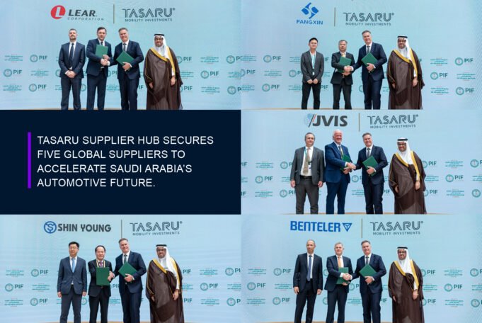TASARU Supplier Hub Secures Five Global Suppliers to Accelerate Saudi Arabia’s Automotive Future