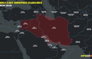 Middle East airspace closures force airlines into narrow corridors amid escalating conflict Middle East airspace closures force airlines into narrow corridors amid escalating conflict