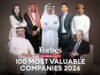 Forbes Middle East Unveils The 2026 Ranking Of The Region’s 100 Most Valuable Companies Forbes Middle East Unveils The 2026 Ranking Of The Region’s 100 Most Valuable Companies