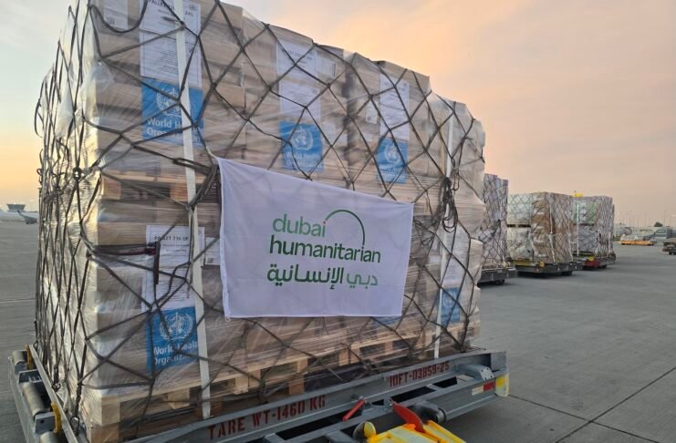 Under the directives of Mohammed bin Rashid Dubai Humanitarian facilitates airlift of critical medical supplies from WHO, MSF, and Unicef to Afghanistan