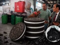 ضبط مصنع غير مرخص في القليوبية يستخدم الفحم بدلًا من الكاكاو في إنتاج البسكويت